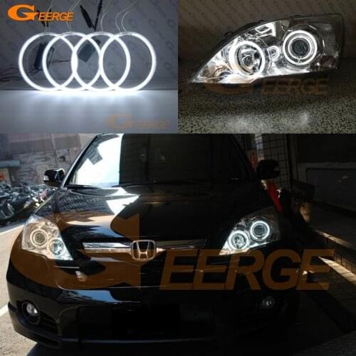 Excellent Ultra bright CCFL Angel Eyes Halo Rings kit car Accessories For HONDA CR-V CRV III 2006 2007 2008 2009 2010 2011