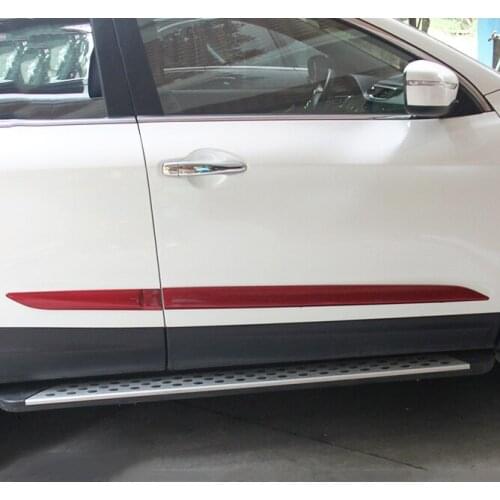 Fit For Nissan Qashqai 2016 2017 2018 2019 2020 Side Door Line Garnish Body Trim Accent Molding Cover Bezel Styling