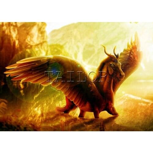 Full square cuadros 5d diamond painting kit set complet mosaic embroidery Cross stitch dirll drawing landscape horse unicorn art