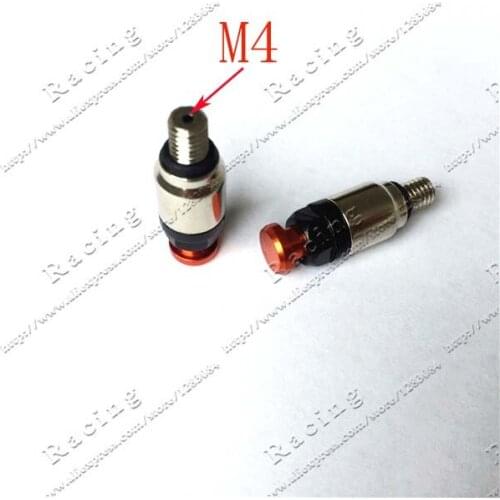 Fork Bleeder Relief Valve Fork Relief Valve For SX SXF EXC SMR SMCR MOTORCYCLE Dirt Pit Bike MX motocross M4*0.7mm