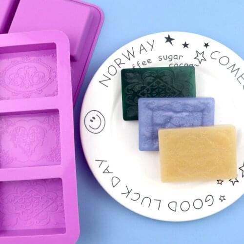 Manual Soap Mold XG340 for 6-pattern Silicone Cake Mold