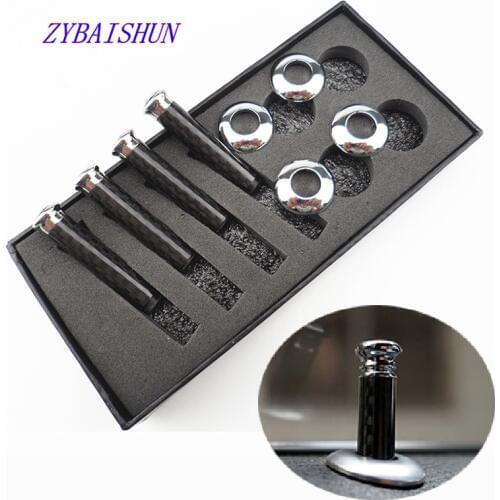 8pcs/set M logo Stainless Steel Car Modify Lock Door Pin For BMW E36 E46 E63 E64 E81 E82 E46 E52 E53 E60 E90 Car removal