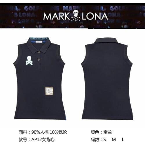 Womens Summer Sleeveless Polo Shirts Golf Sportswear