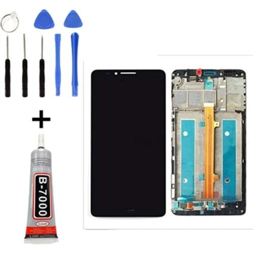 FOR Huawei MATE 7 Slatted LCD Display Touch Screen Replacement No Dead Pixel AAA + + + Quality