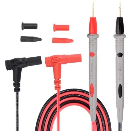 1 Pair of Universal Probe Test Lead Pin Needle Tip Meter Multimeter Tester Lead Probe Wire Pen Cable 1000V 20A