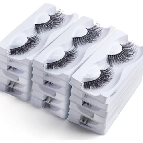 10/20/30/50 Wholesale Mink Eyelashes 25mm Lashes Fluffy False Eyelashes Dramatic Natural Lashes Makeup 3D Mink Lashes Extention