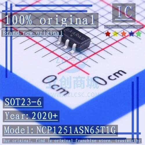 2020+100% Brand new original 20PCS-100PCS NCP1251ASN65T1G 5AA SOT23-6 LCD power chip