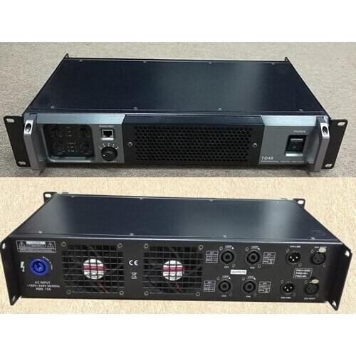 4 Channel digital amplifier intergrated DSP processor 4x 1300W Sofware for DSP is offered