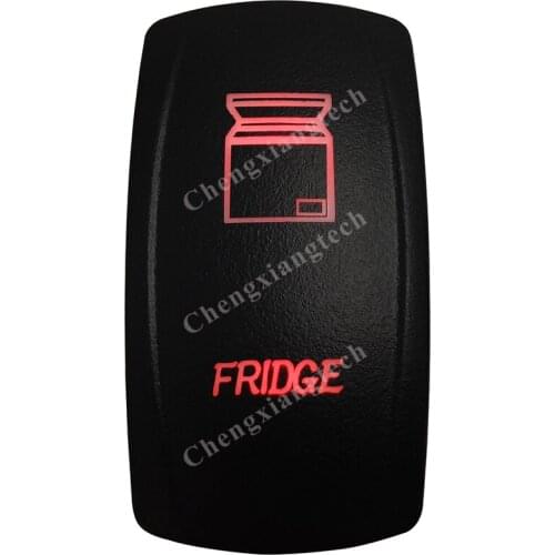 Red Led Car Boat Dashboard Light Rocker Toggle Switch Fridge 5P ON OFF SPST for Carling ARB Narva 4x4 Style
