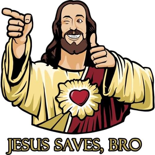 Rule My life JESUS SAVES,BRO And Christians Car Stickers Decal Anime Cute Car Accessories Decoration Pegatinas Para Coche