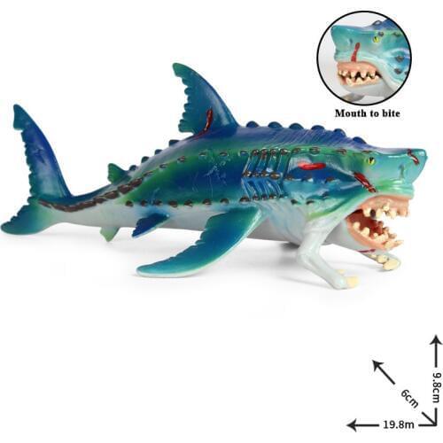 Deep-sea Fish Animal Model Action Figure Sea Animal Action Figures Collection PVC Children Cognitive Toy