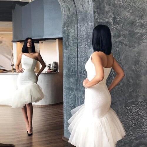 Женские коктейльные платья на одно плечо HUAZHENMIAN China At AliExpress