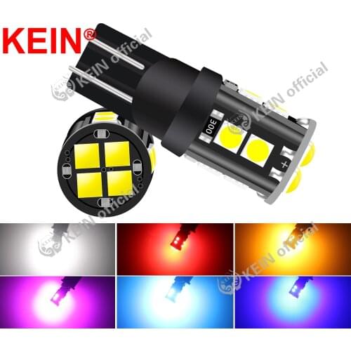 KEIN 2PCS T10 W5W Led Super Bright Car Light WY5W 194 168 921 501 Auto Interior Dome Reading Lights Vehicle Parking Signal Lamp