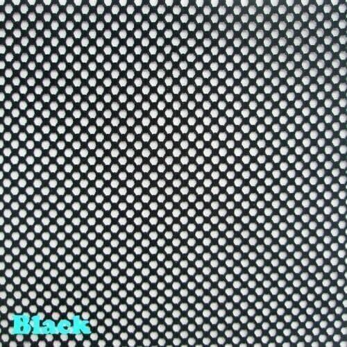 New Fashion French High Quality Soft Black Stretch Net Fabric White Spandex Mesh Knitted Apparel Fabric for Lingerie Cloth Tissu