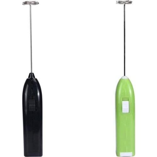 NEW Fashion 1PC Drinks Milk Frother Foamer Whisk Mixer Stirrer Egg Beater Electric Mini Handle Cooking Tools