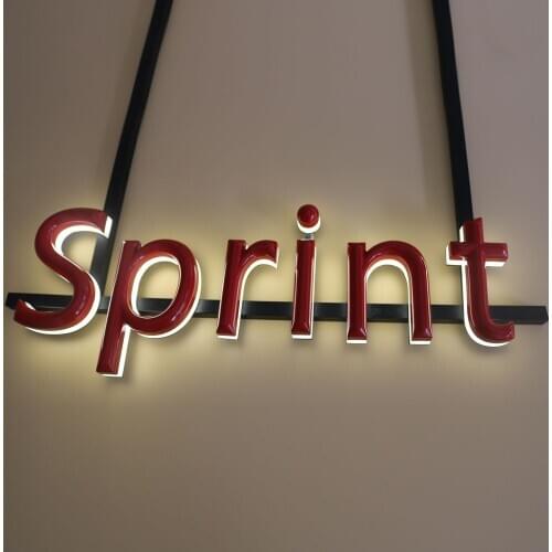 Wholesale Handmade 3D Led Letter PMMA Acrylic Backlit Sign Luminous Letter Shopfront Signage Indoor Outdoor Decoration