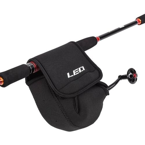 LEO Fishing Reel Bag Protective Cover Baitcasting Trolling Spinning Fishing Reel Protective Case Pouch Sleeve Fishing Bags S-L