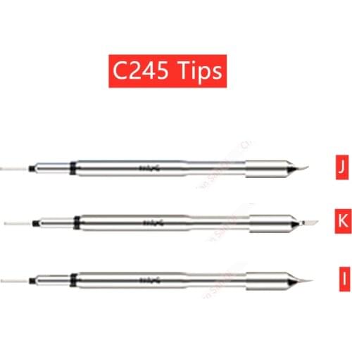High Quality C245 Soldering iron Tips I J K tips for Aixun T3A T245 Soldering Station Soldering Iron