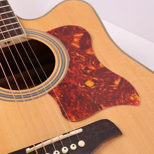1Pcs Self Adhesive Acoustic Guitar Pick Guards Scratch Plate Multi-Color and Shape Pickguard Accessories