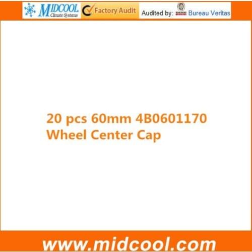 20 PCS High Quality Wheel Cap for 60MM 4B0601170