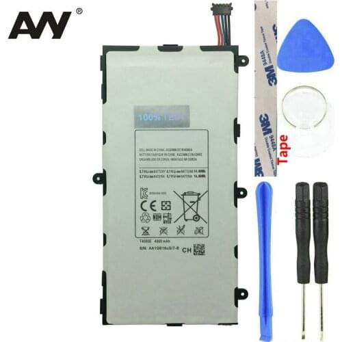 AVY T4000E Battery For Samsung Galaxy Tab Tablet 3 7.0 T210 T211 T215 SM-T217A T2105 T210R P3200 Rechargeable Batteries 4000mAh