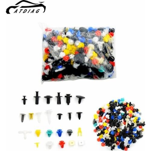 Hot Sale 50pcs Mixed Auto Fastener Car Bumper Clips Retainer Car Fastener Rivet Door Panel Liner for All Car
