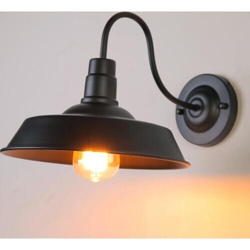 American retro wall lamp industrial iron stairway aisle wall lamp loft bar cafe decoration lamp WF1212205