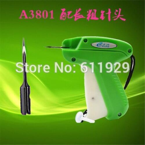 Free shipping top quality garment clothing tag gun/hang tag gun/tag line thread/custom clothing hang tag woven labels brand logo