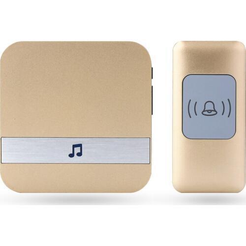 Wireless Doorbell Waterproof battery-operated Button 300m Remote US Plug Smart Home Door Ring Bell 52 Chimes 4 Volume