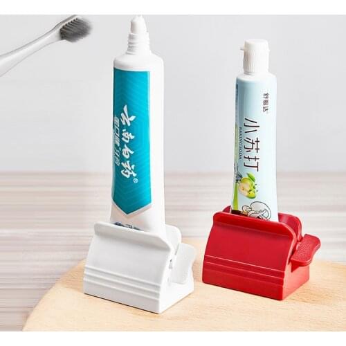 Toothpaste Rolling Squeezing Dispenser Oral Care Accessories Tube Cosmetics Squeezer Distributor Facial Cleanser Press Holder