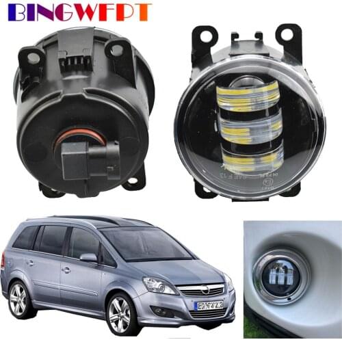 For Opel Zafira B MPV A05 2005-2011 Car LED Fog Lamp Daytime Running Light