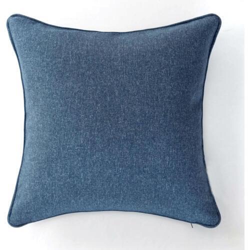 Nordic Style Royal Blue Cushion Cover Pillow Cover Case Sofa Chair Home Decor Without Stuffing