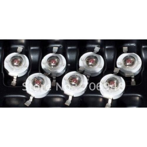 MIX 2pcs/lot 3w highpower red led long life pb free good quality 660nm plant light