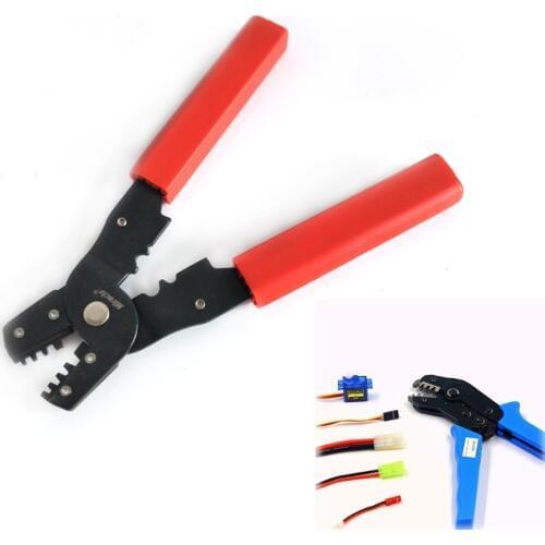 1pcs 28-14AWG Crimper Terminal Crimping Tools Pliers JST mini big Tamiya JR Pins Connectors Springs