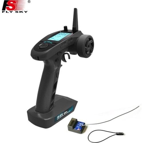 Flysky FS-GT5 2.4G 6CH Transmitter with FS-BS6 Receiver Built-in Gyro Fail-Safe for RC Car Boat