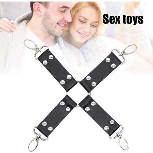 Sex Cross Buckle Leather Reverse Adult Products Back Connection Buckle SM Cosplay Toy Accessories Dropshipping --01