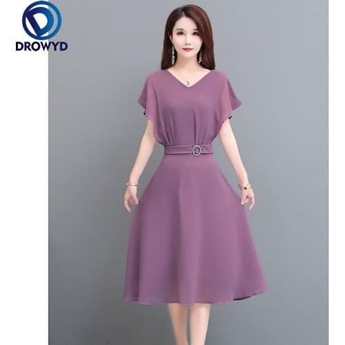 2021 Sexy Beach Midi Dress for Women Summer Fashion Bodycon Short Sleeve V-neck Purple Dress Elegant Boho Party Dresses Vestidos
