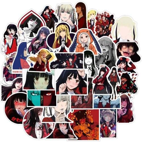 100pcs Bet Kegurui Anime Small Waterproof Wall Stickers