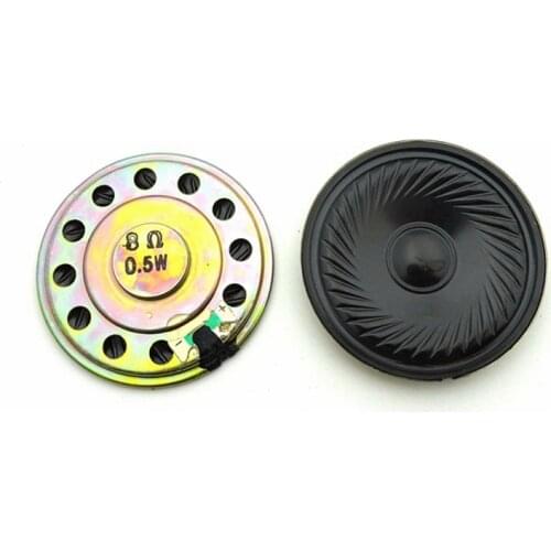 4PCS/Lot New 8 ohm 0.5W Horn speaker 50MM 5CM diameter 8R 0.5W Small loudspeaker Wholesale Electronic