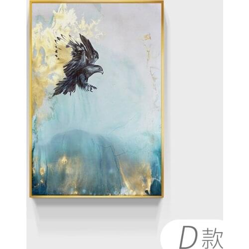 Abstract Oil Painting Print on Canvas Modern Animal Bird Print Picture Canvas Painting Wall Art Picture Painting for Home Decor