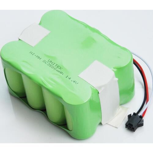 US 14.4V Ni-Mh SC Rechargeable Battery 3500mAh Vacuum Cleaner Robot for KV8 XR210 XR510 XR210A XR510B Zebot Z520 Fmart R770
