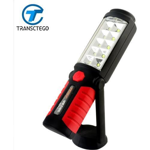 Car repair LED work lights on the emergency light of the car magnets 360 degrees outdoor lighting maintenance lamp