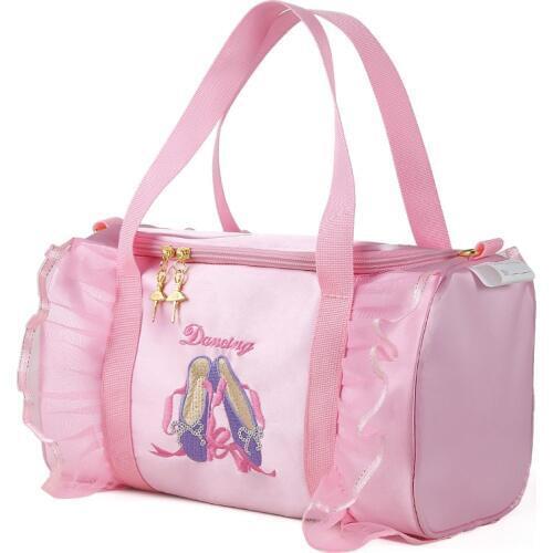 Girl Ballet Lace Ballet Bag Danse Bag Children Dance Bags for Kids Girls High Quality Lovely Bag