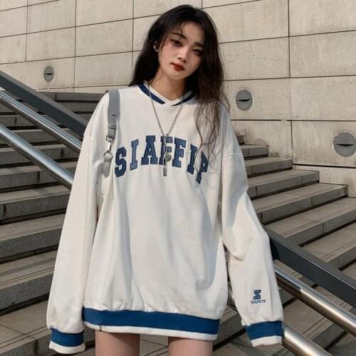 V-neck Bodywear Mens and Womens Fashion Shinjuku 2021 Spring and Autumn Korean Loose Thin Hiphop Top