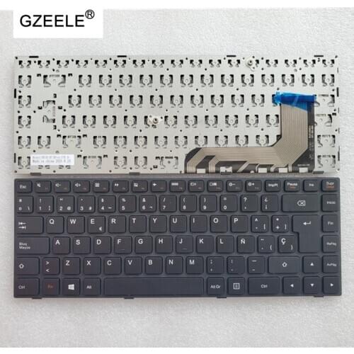 Laptop keyboard SP for Lenovo 100-14iby 9Z.NCMSN.01E 5N20H47053 PK131EQ1A15 NSK-BS0SN black notebook