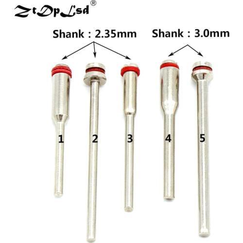 2Pcs 2.35/3mm Shank Circular Saw Blade Connecting Clamp Rod Rotary Tools Woodwork Dremel Electric Mini Drill Cut-off Disc Tool