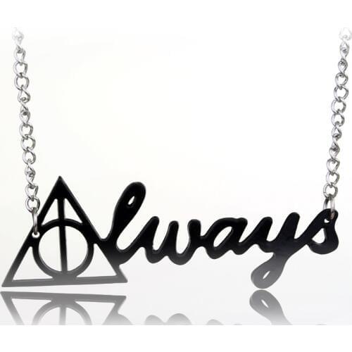 MOCHUN Fashion Jewery Silver Charm HP Pendant Triangle Necklace Jewelry Gift-30