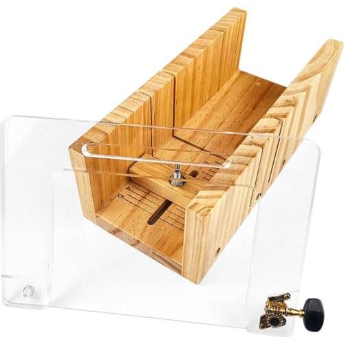 Soap Cutter Acrylic Wood Slicer Set DIY Wax Plasticine Paste Skiving Machine Adjustable Handmade Soap Cutting Tool Kit