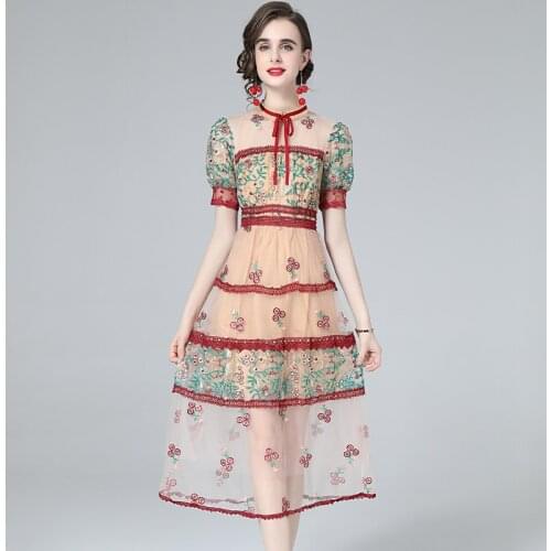 Цветочные летние платья SKNG China At AliExpress