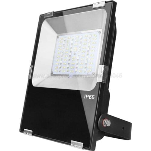 FUTT02 Milight 50W RGB+CCT LED Floodlight AC110V-2620V IP65 Waterproof Outdoor Lighting 2.4G Wireless Remote WiFi Compatible